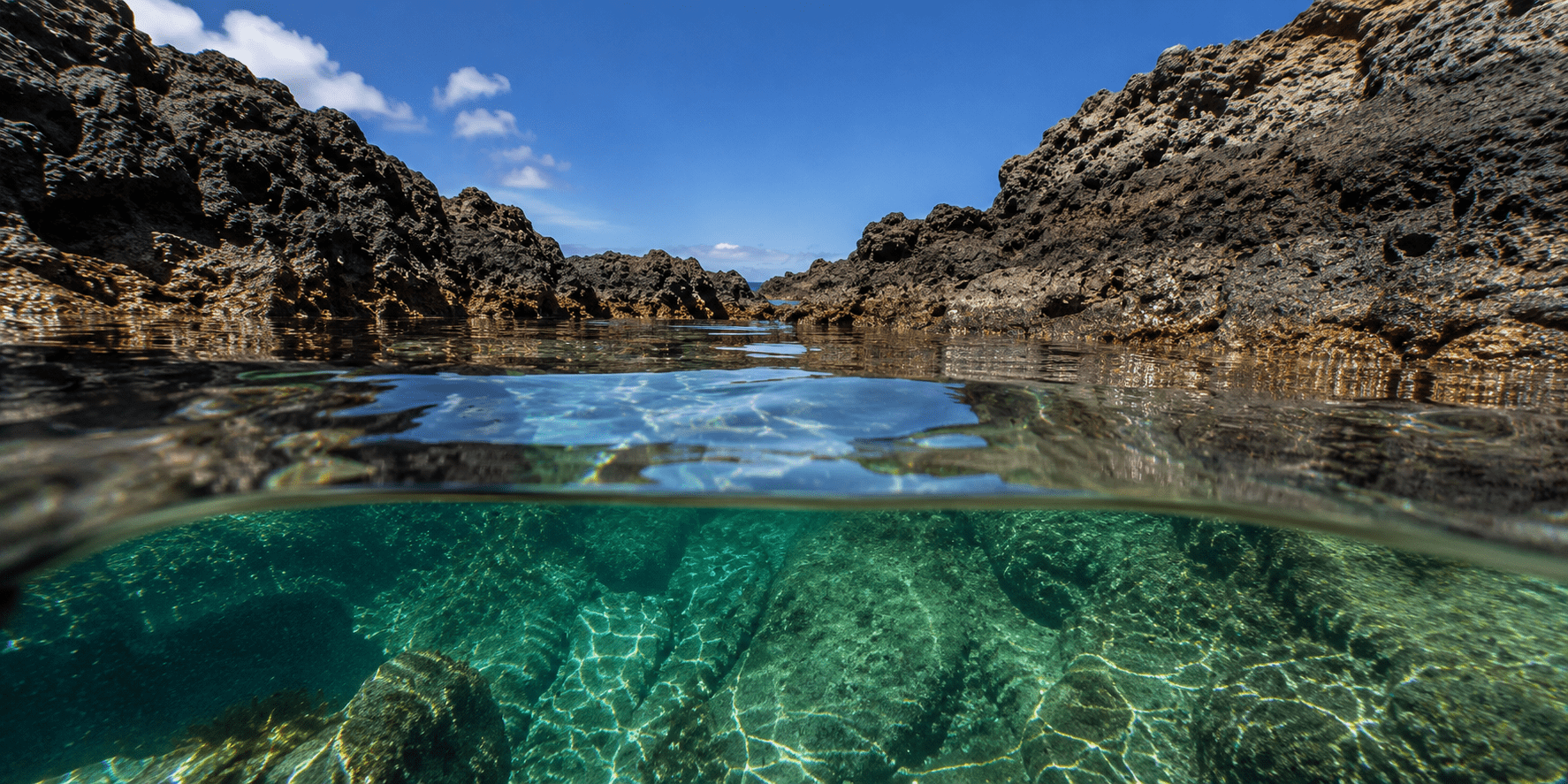 Aguas Verdes natural rock pools - Fuerteventura