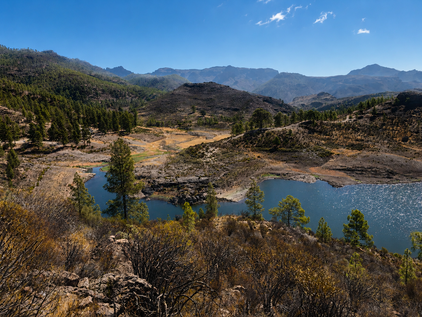 Presa de las Niñas reservoir - Gran Canaria
