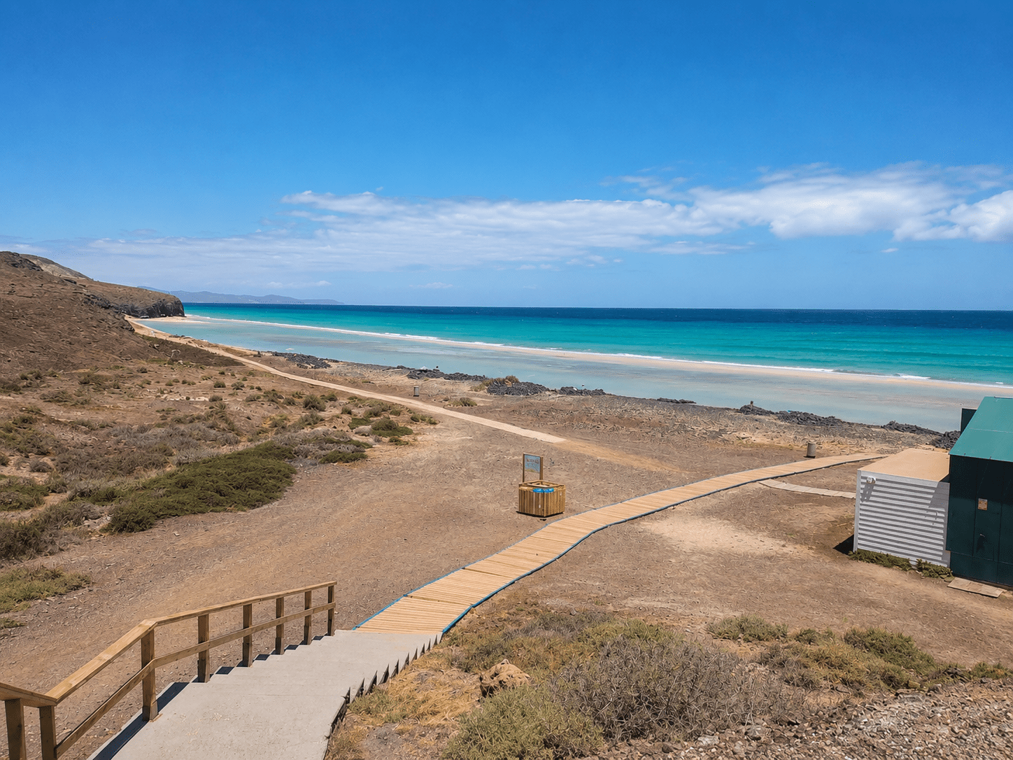 Playa Mal Nombre sheltered south-east cove - Fuerteventura
