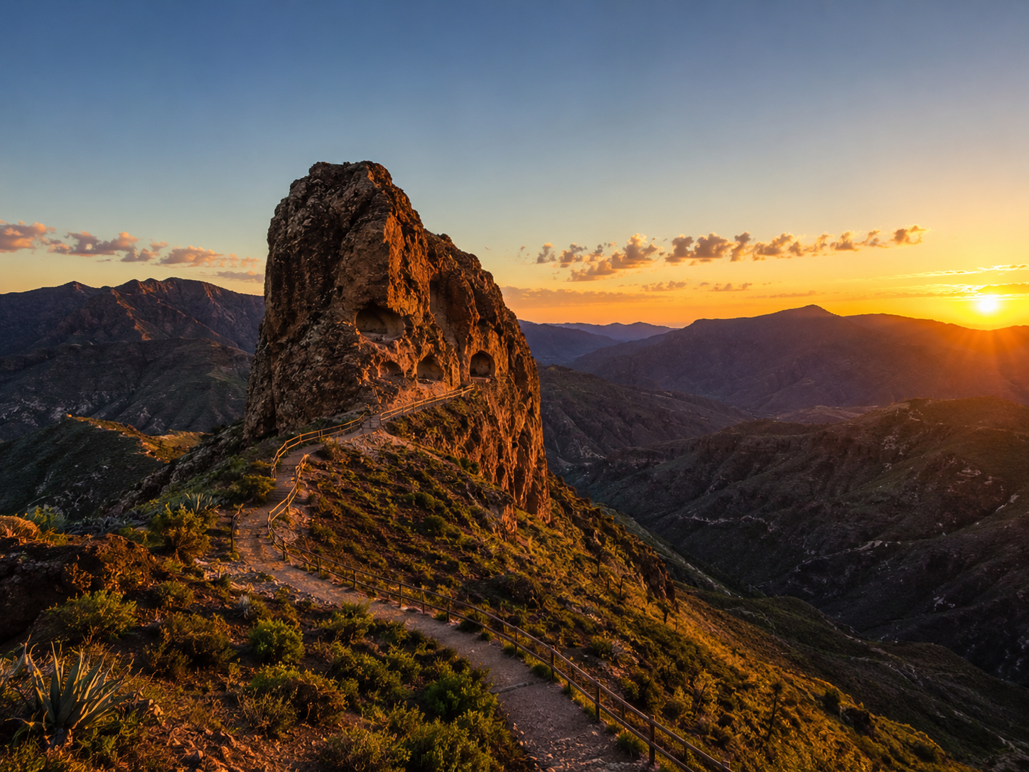 Roque Bentayga - Gran Canaria Guanche heritage