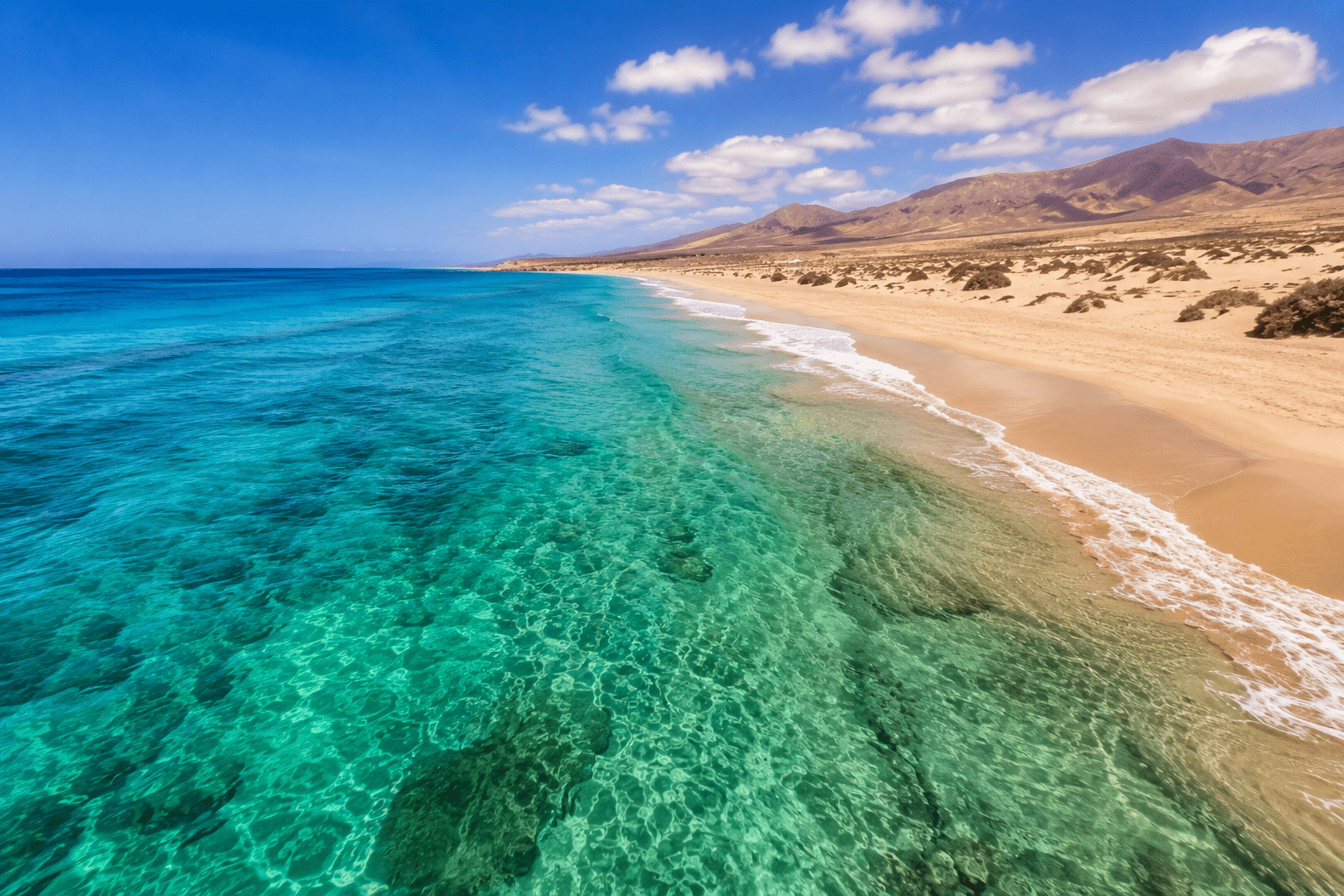 Playa de Sotavento lagoon - Fuerteventura