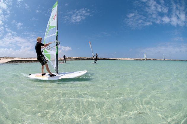 Windsurfing in the Canary Islands